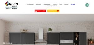 Website von Held Möbel